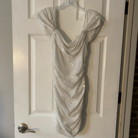 hello molly white sequined dress - Picture 5 of 6